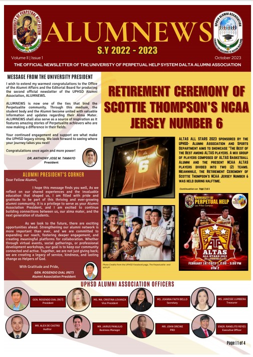 Alumnews S.Y 2022-2023