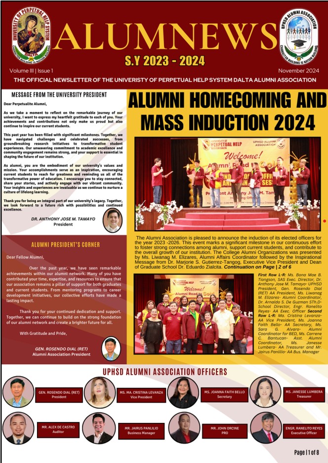 Alumnews S.Y 2023-2024