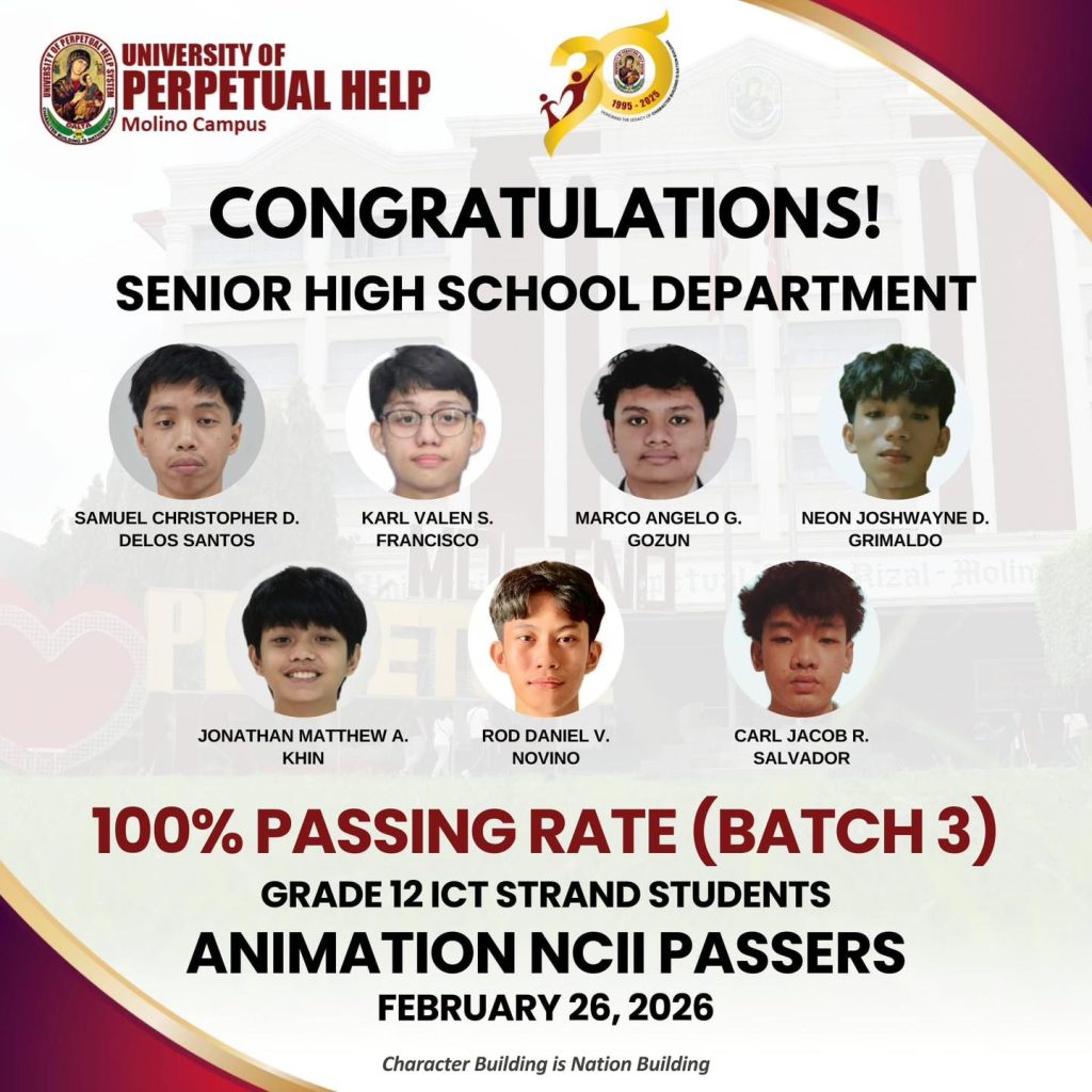 GRADE 12 ICT STRAND - ANIMATION NCII PASSERS FEB 2026 - MOL CAMPUS_2