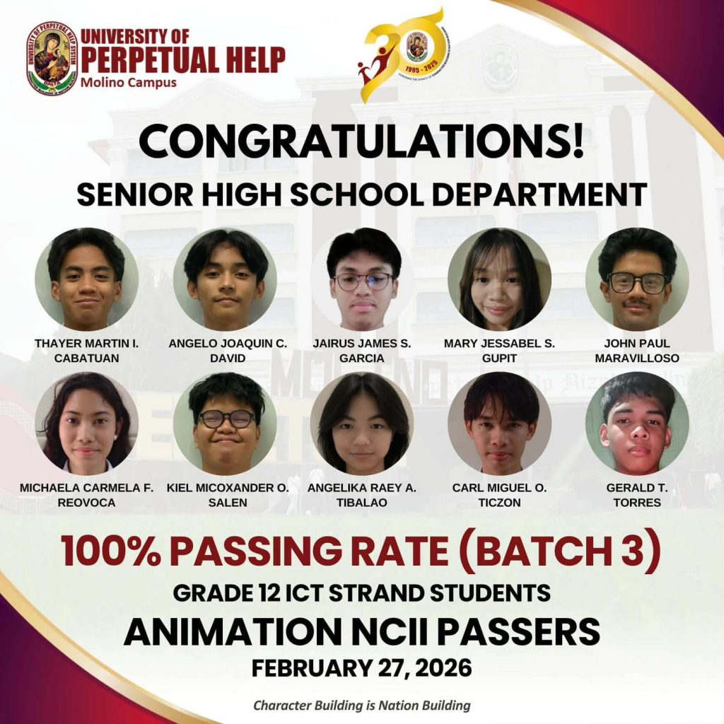 GRADE 12 ICT STRAND - ANIMATION NCII PASSERS FEB 2026 - MOL CAMPUS_3