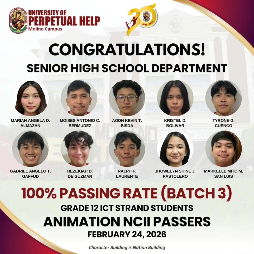 GRADE 12 ICT STRAND - ANIMATION NCII PASSERS FEB 2026 - MOL CAMPUS_4