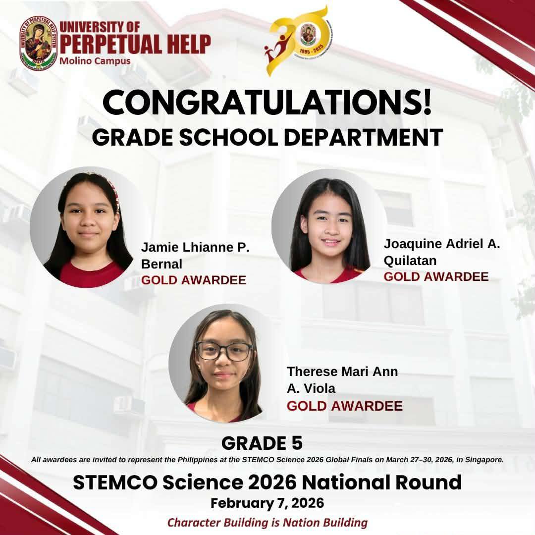 GRADE 5 - STEMCO Science 2026 National Round FEB 2026