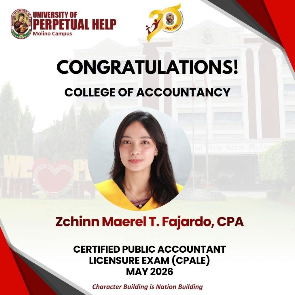 CPA LICENSURE EXAMINATION PASSER MAY 2026 - MOL