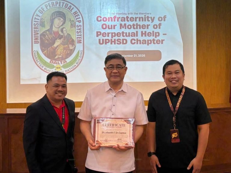Confraternity of Our Mother of Perpetual Help- UPHSD Chapter Member meeting